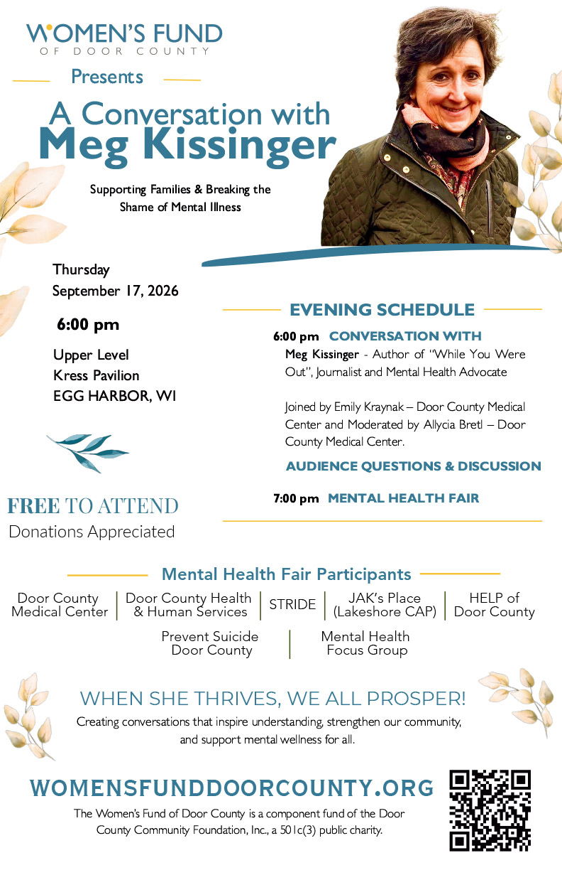 Women's Fund Panel Discussion Poster/Invite